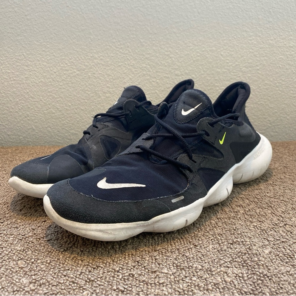 Nike Mens Free 5.0 Size US 11.5 AQ1289-003 Black Running Shoes